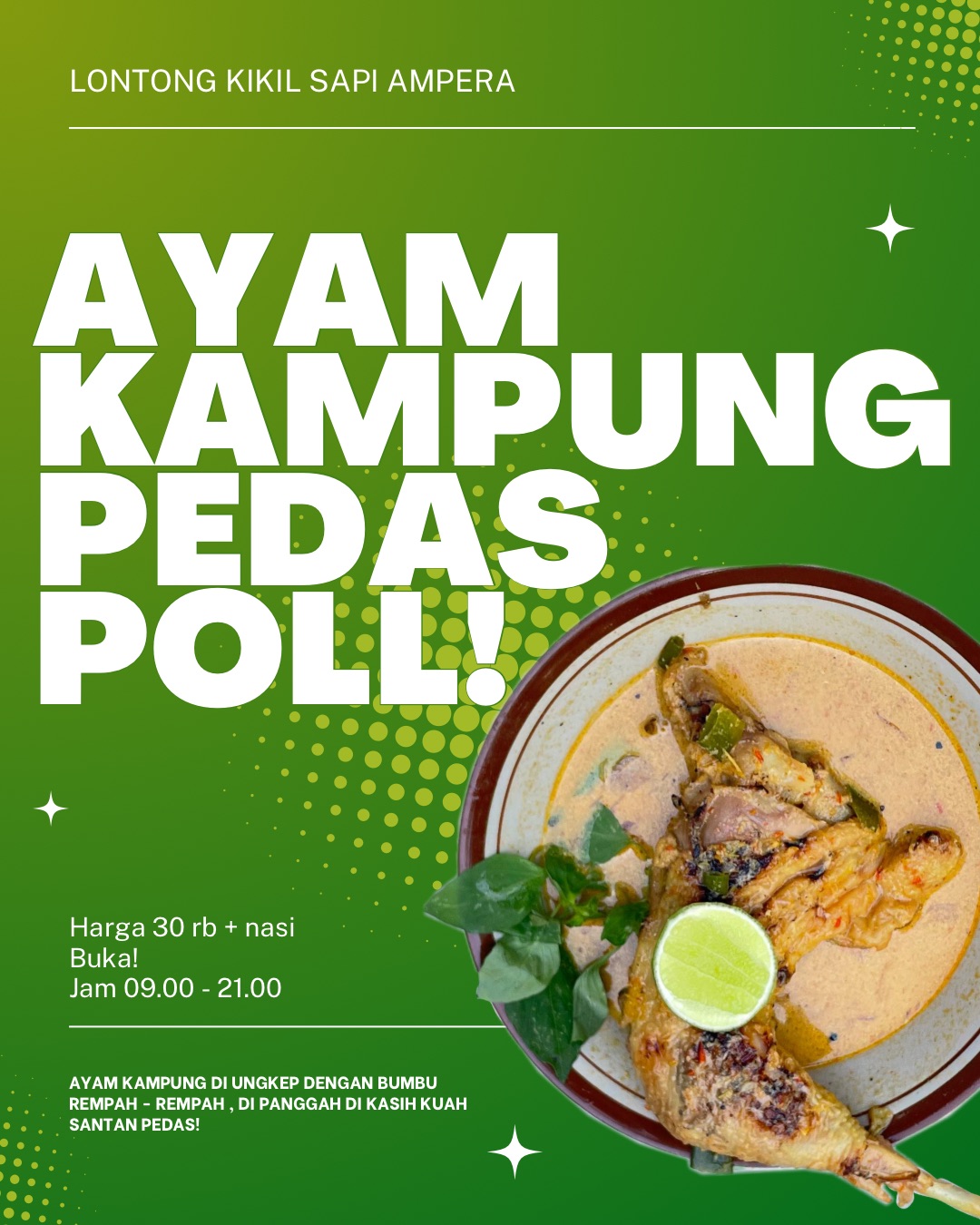 AYAM KAMPUNG PEDAS